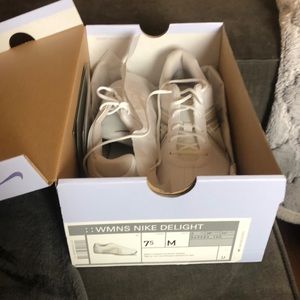 Women’s Nike golf shoes.  New in box, never worn